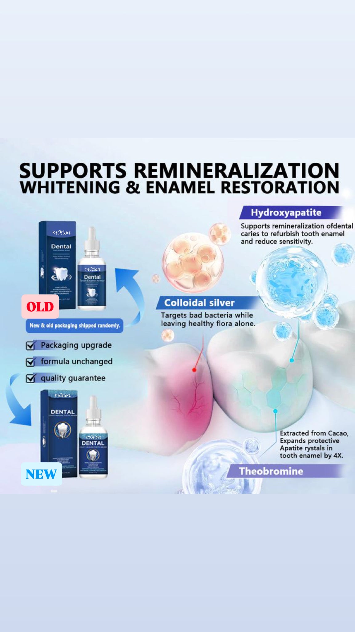 Dental Cavity Healing Tooth Armor