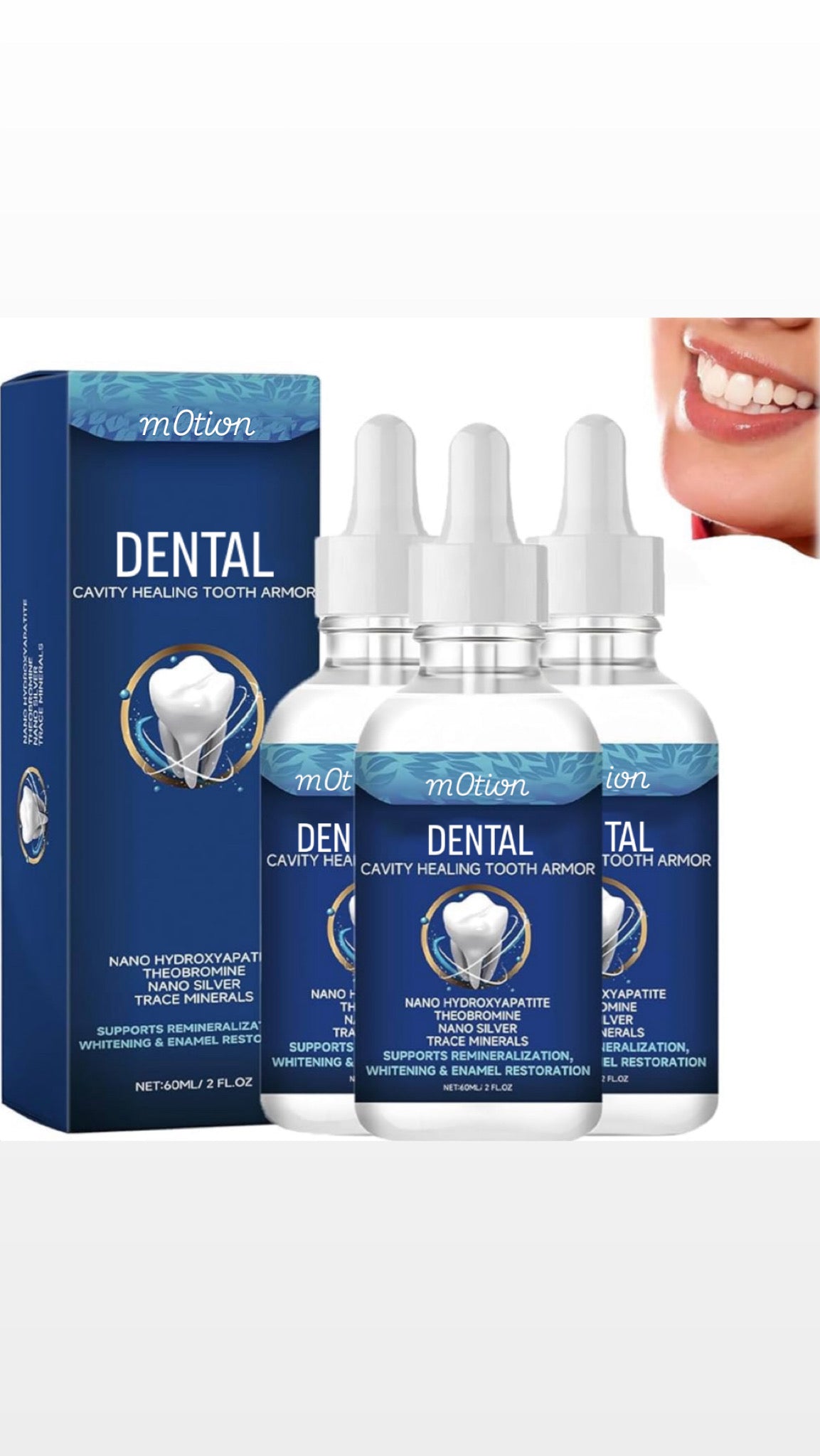 Dental Cavity Healing Tooth Armor